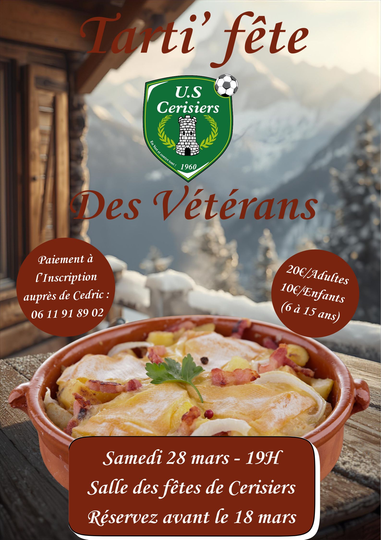 La Tarti'fête des Vétérans